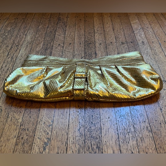 Antoinette Lee Vita Clutch Gold - Picture 3 of 8